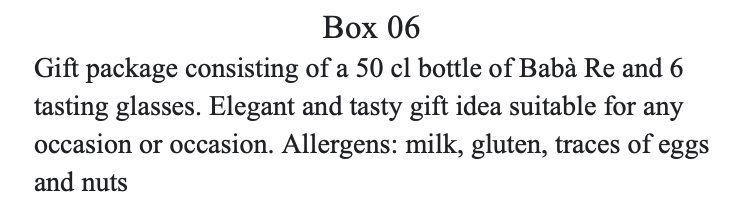Babà King Gift Box NR 6