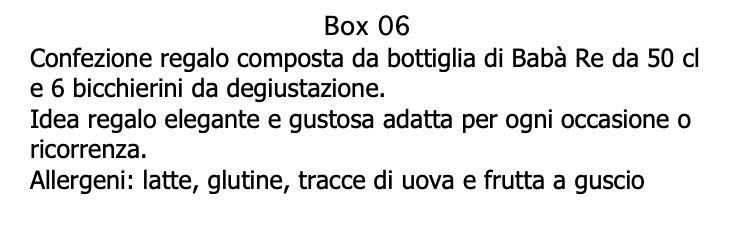 Babà King Gift Box NR 6