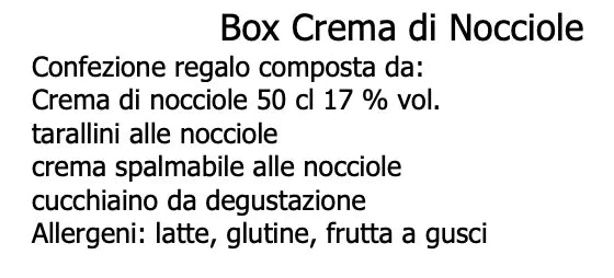 Hazelnut Cream Box