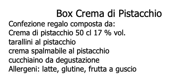 Pistachio Cream Box