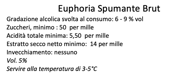 Euphoria Sparkling Brut