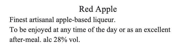 Red Apple