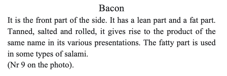 Rolled bacon